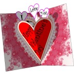 Valentines Pop Up Card